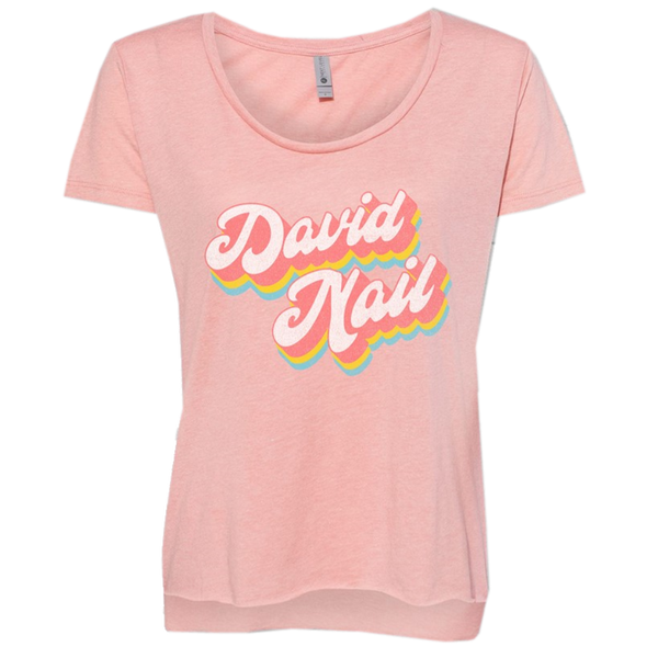 David Nail Desert Pink Scoop Neck Tee